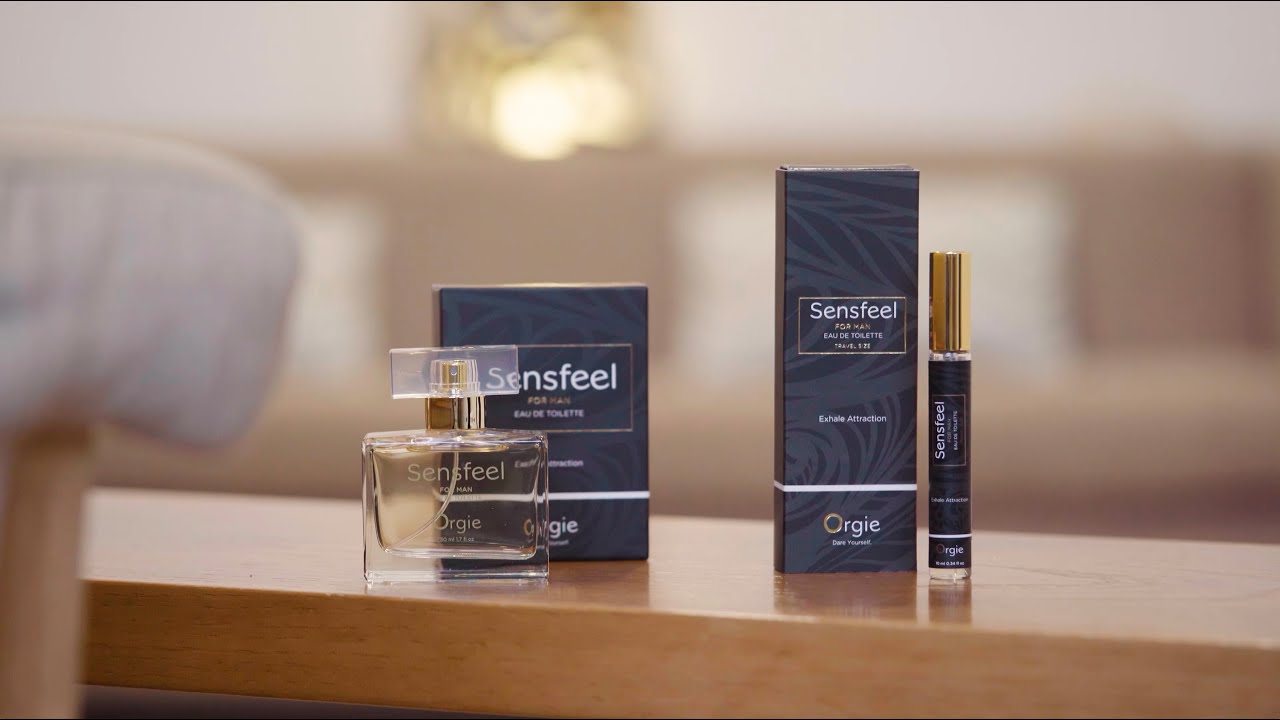 Orgie Sensfeel for Man | Pheromone Booster Eau de Toilette Perfume - English