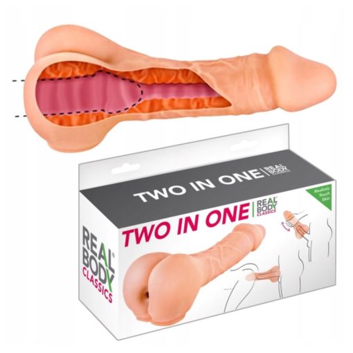 Bigger Man Flesh Prelungitor Penis cu Intrare in Forma de Vagin 21 cm - imagine 4