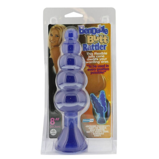 Butt Plug Bendable Rattler