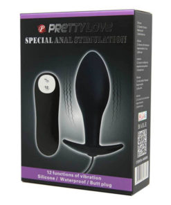 Butt Plug cu Vibratii Pretty Love Stimulation