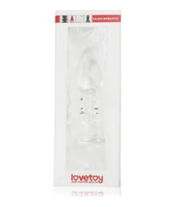 Butt Plug de Sticla Glass Romance Clear