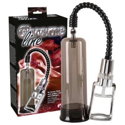 Chrome Line Penis Pump