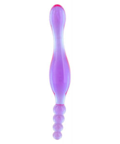 Dildo Anal Smoothy Prober Clear Lavender