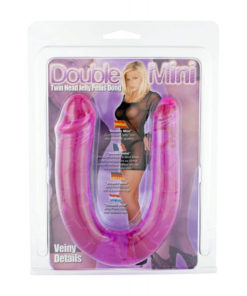 Dildo Double Mini Dong Clear Lavender