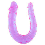 Dildo Double Mini Dong Clear Lavender