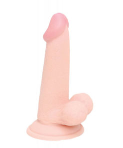 Dildo Realistic Plug n Ride 5.5 inch Flesh Dong