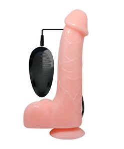 Dildo Realistic cu Vibratii Baile Barbara 22 cm