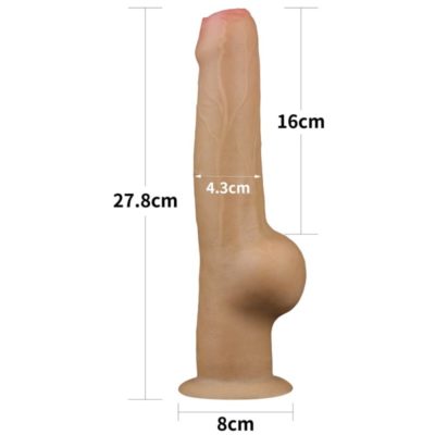 Dildo cu Ventuza Handle Cock 11 inch