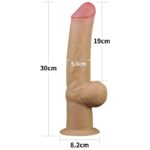 Dildo cu Ventuza Handle Cock 12 inch