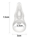 Inel Penis cu Vibratii Power Clit Silicone