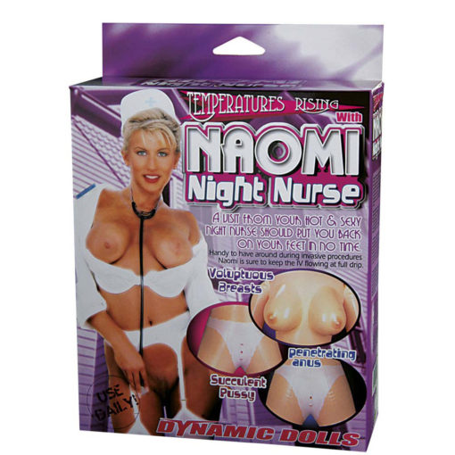 Papusa Gonflabila Naomi Night Nurse With Uniform