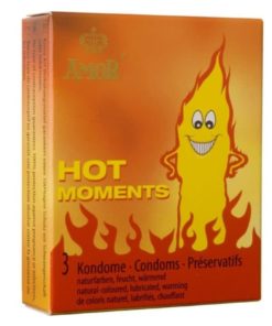 Prezervative Amor Hot Moments 3 Buc