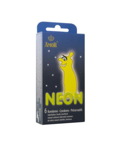 Prezervative Fluorescente Amor Neon