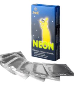 Prezervative Amor Neon Fluorescente 6 buc