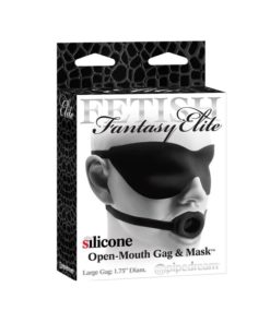 Set Fetish Fantasy Elite Gag si Masca din Silicon