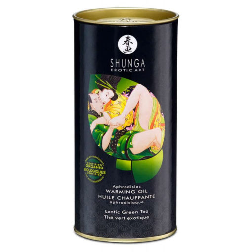 Ulei Masaj Shunga Organic Exotic GreenTea
