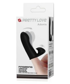 Vibrator Deget Fingering Pretty Love Adonis 8 cm