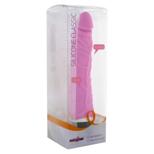 Vibrator Realistic Classic Slim Pink