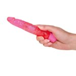 Vibrator Realistic Jelly Anal Pink