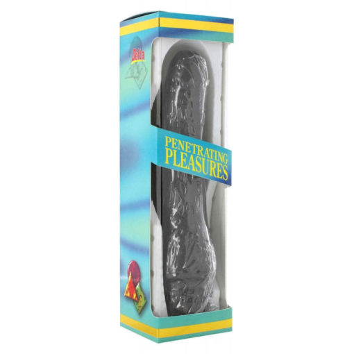 Vibrator Realistic Penetrating Pleasures Black - imagine 2