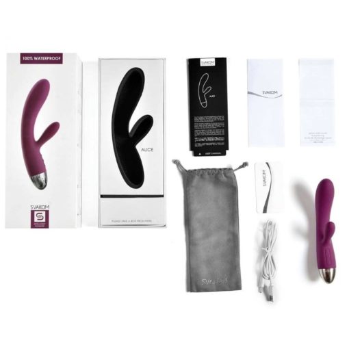 Vibrator Stimulator Clitoris Alice Violet