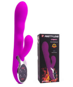 Vibrator cu Functie de Incalzire Pretty Love Crazy