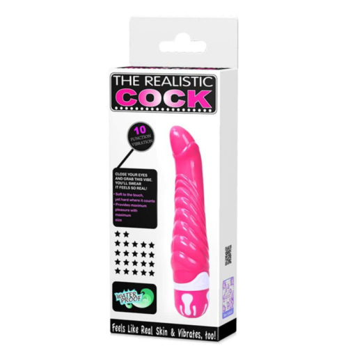 Vibrator The Realistic Cock Pink