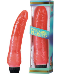 Vibrator Jelly Penetrating Pleasures Rosu