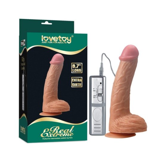 Vibrator cu Telecomanda Real Extreme Girth