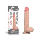 Dildo cu Ventuza Lovetoy Sliding Skin Dual Layer Dong 9 inch