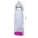 Prelungitor Penis Sleeve With Vibration Clear