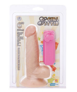 Vibrator Realistic cu Ventuza G-Girl Style 6 inch