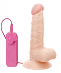 Vibrator Realistic cu Ventuza G-Girl Style 6 inch