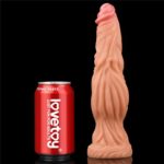 Dildo cu Ventuza Dual Layered Silicon Cock