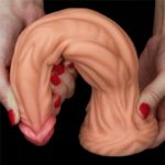 Dildo cu Ventuza Dual Layered Silicon Cock