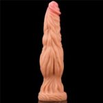 Dildo cu Ventuza Dual Layered Silicon Cock