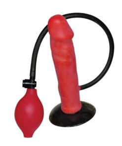 Vibrator Gonflabil Anal Red Balloon Dildo