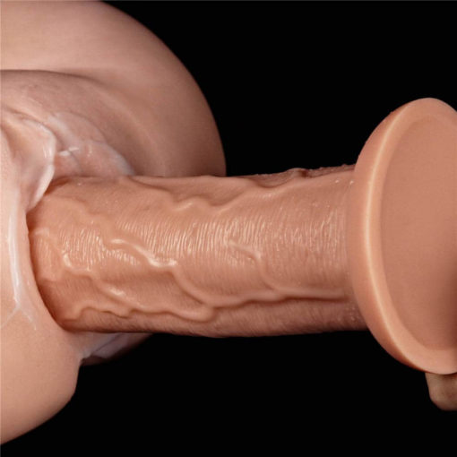 Vibrator Realistic 11 Long Vibrating Dildo Flesh