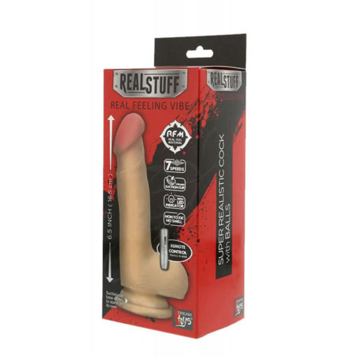 Vibrator Realistic RealStuff 6.5 inch Vibrator 1 - imagine 9