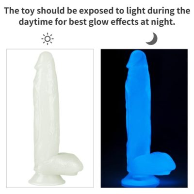 Dildo Fosforescent Lumio Play 10 inch