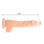 Vibrator cu Ventuza Realistic Vibration Cock