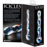 Dildo Sticla Icicles No 8 Transparent