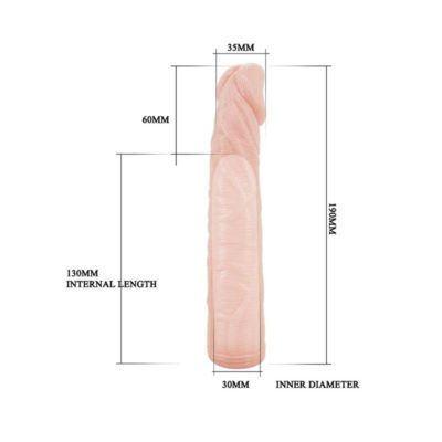 Prelungitor Penis Sleeve Flesh