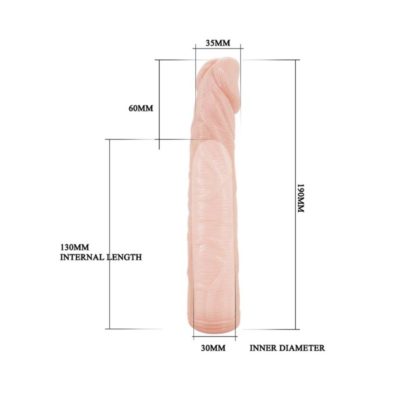 Prelungitor Penis Sleeve Flesh