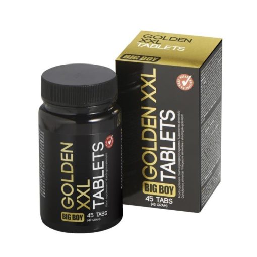 Pastile Erectie Big Boy Golden XXL – 45 tabs Pentru Barbati