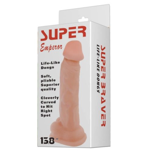 Dildo cu Ventuza Super Emperor 34 cm