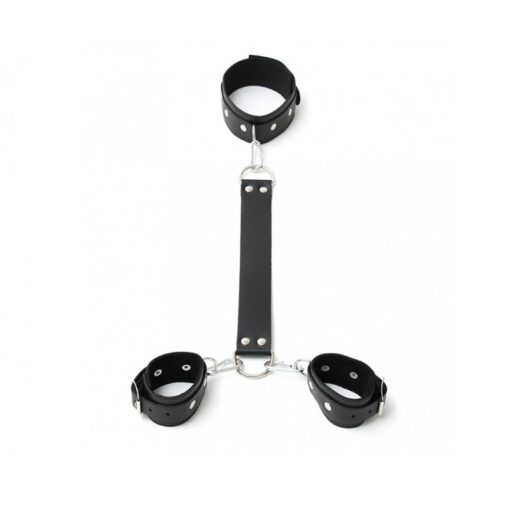 Catuse Cuffs Black Din Piele Rimba
