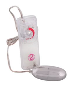 Ou Vibrator Cu Telecomanda Vibro Bullet Silver Star