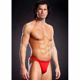 Bikini Performance Microf Thong Red 1