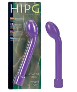 Hip-G Purple G-Spot Vibrator 21 cm